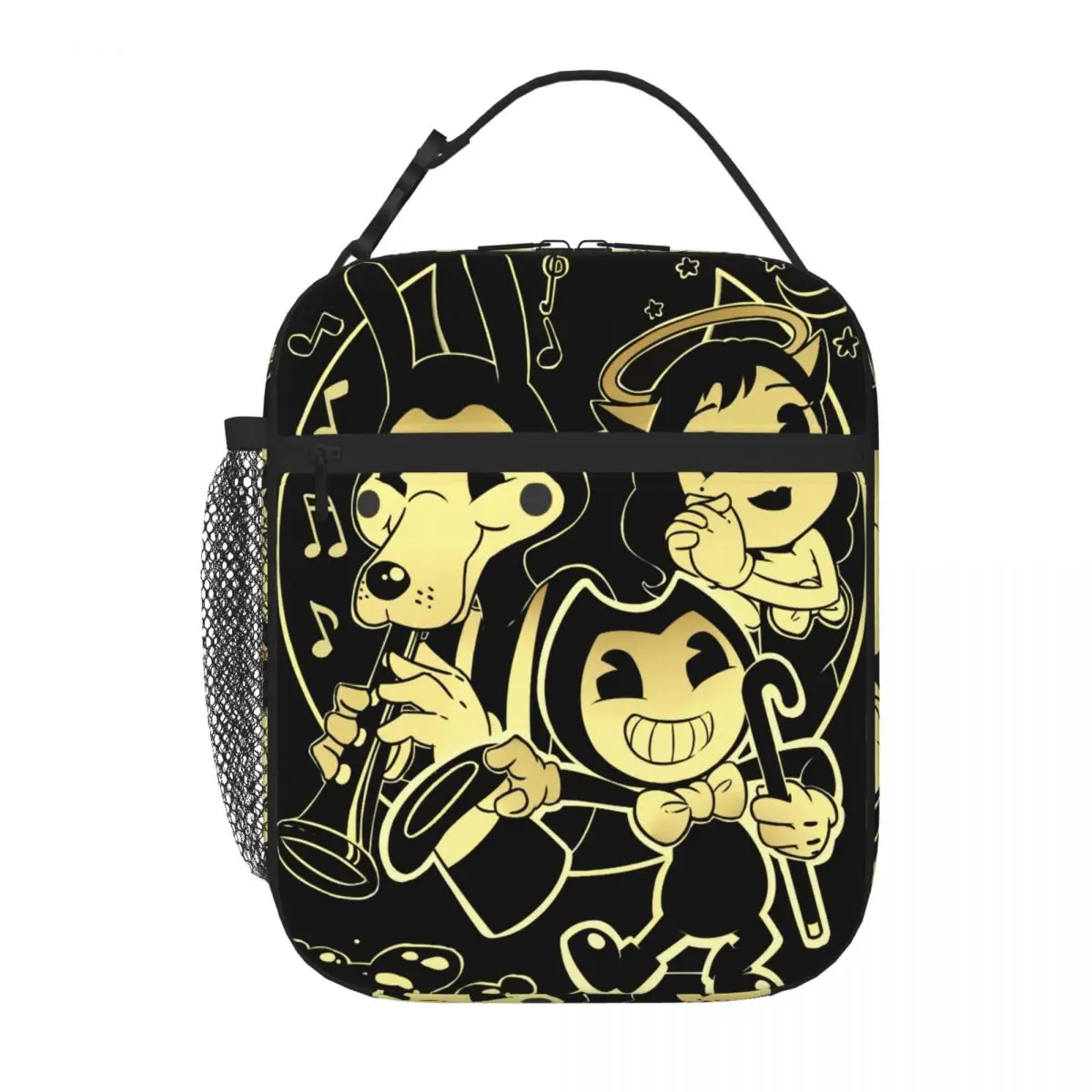 Hot Sale Bendy Boris And Alice Crossbody Reusable Lunch Bag Workday Snack Lightweight Lunch Bag