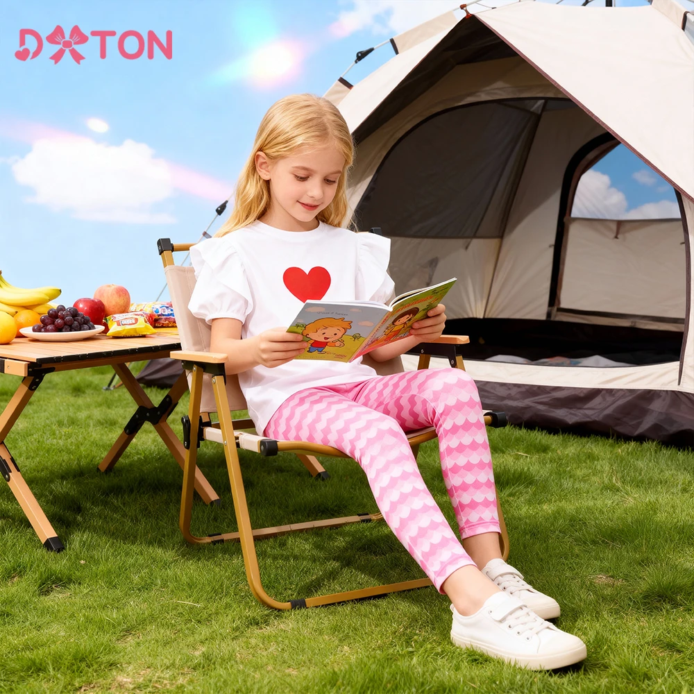 

DXTON Four Season Baby Girls Long Trousers Elastic Children Leggings Polyester Quick Drying Kids Girls Pencil Pants Outerwear