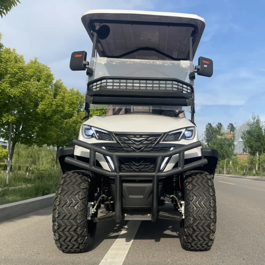 

6 Seater Electric Golf Cart Cheap Prices Buggy Car Chinese Club Electric Scooter Dedicated To Attractions With Factory Price