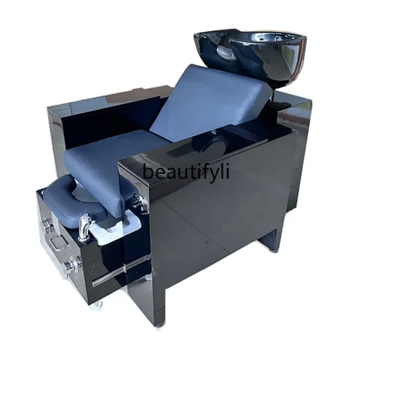 

ls 04 Multifunctional Electric Foot Bath Manicure Shampoo Recliner Sofa Pedicure Massage Chair Surfing Colored Lights