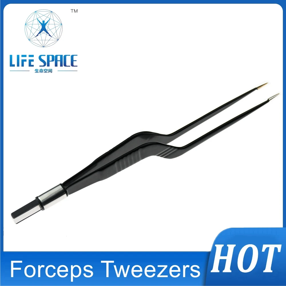 

EMI-22015CN Reusable Bipolar Forcep,IEC, Electrosurgical，Electrocoagulation Tweezers Electrode Connection Surgical Instrument