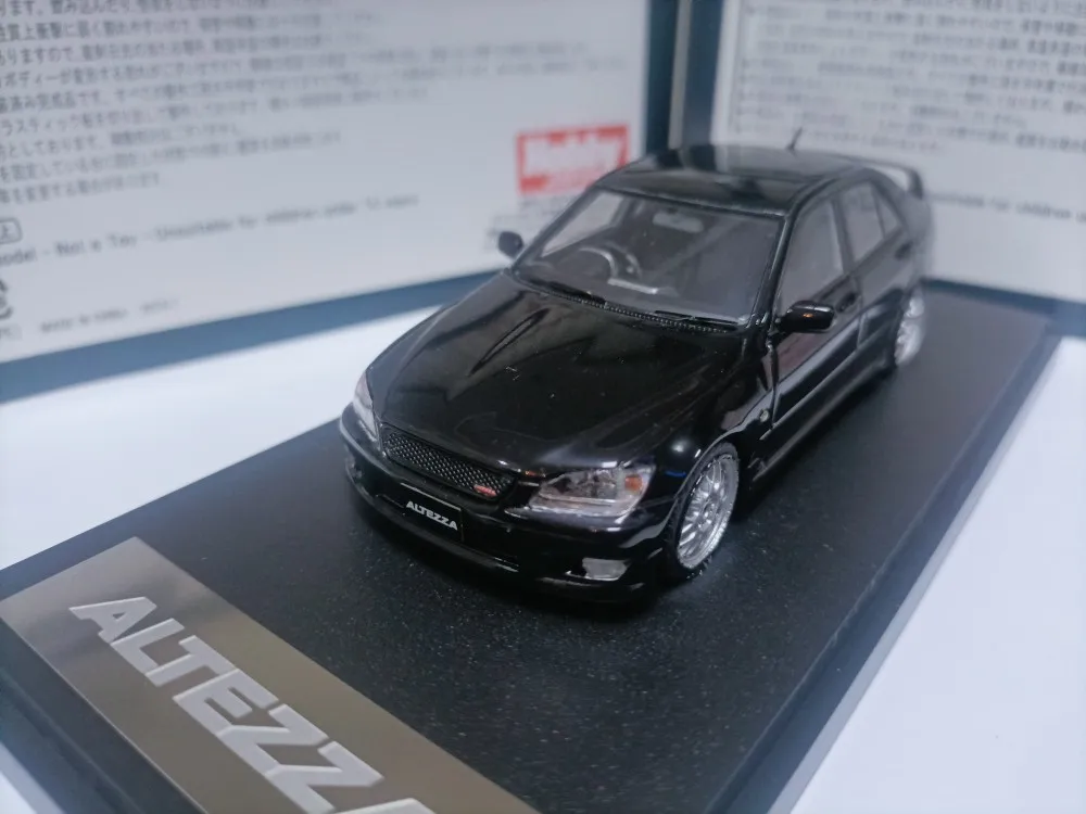 

Mark43 1:43 For Altezza RS200 Black JDM Simulation Limited Edition Resin Metal Static Car Model Gift