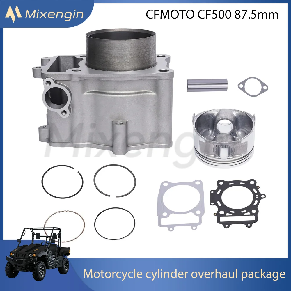 Beach Motorcycle Engine Parts cylinder piston gasket kit for 2007-2016 CFMOTO CF500 500 cc 0180-023100 Cylinder diameter 87.5mm