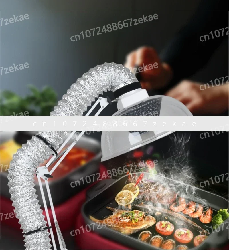 

Indoor Hot Pot Smoke Exhaust Fan, Outdoor Barbecue Folding Arm Equipment, Barbecue Smoke Exhaust Fan