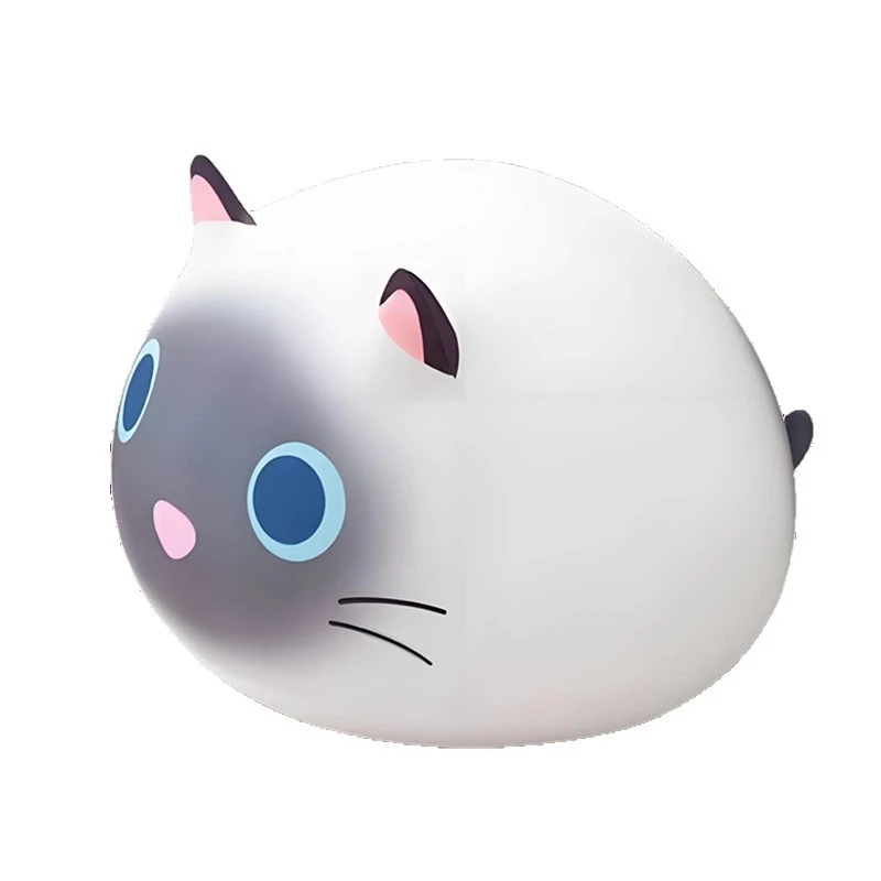 

Lazy sofa single reclining sleeping small balcony bean bag leisure recliner living room cartoon cat back chair