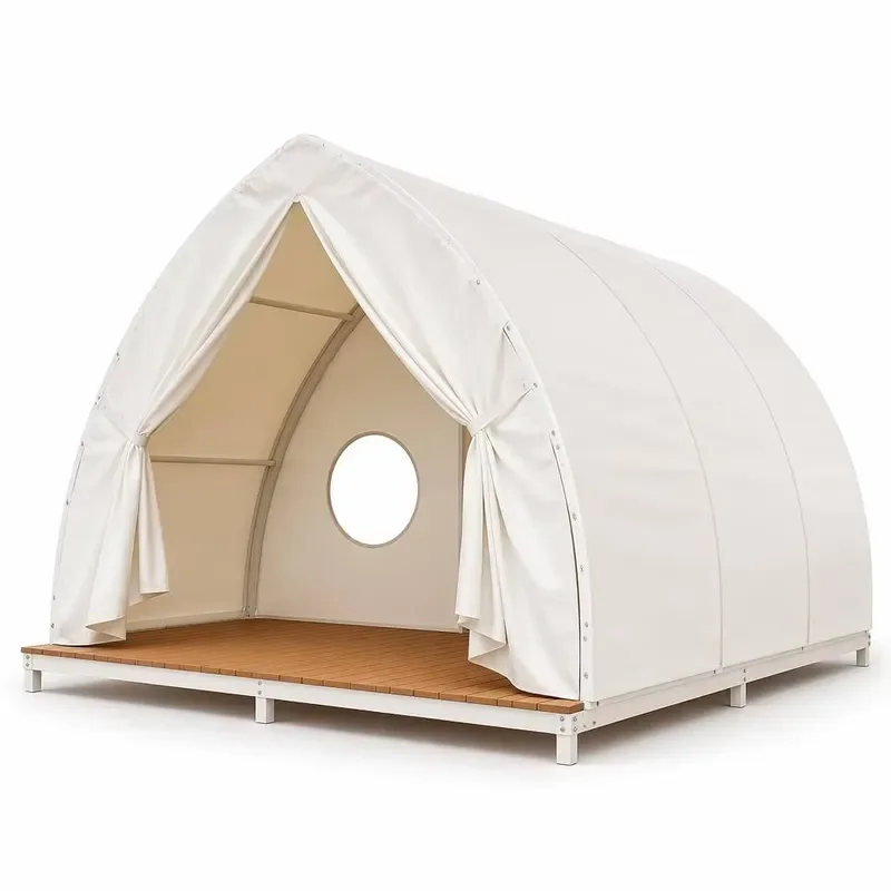 Modern Aluminum Beach Tent Waterproof Sun Shelter with Powder Coated Frame Easy Assembly Outdoor Canopy for Backyard Resort