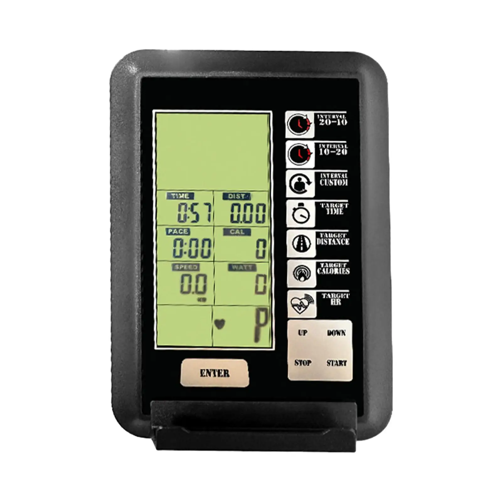 Stationary Bike Computer Bicycle Speedometer Odometer Calories Burned