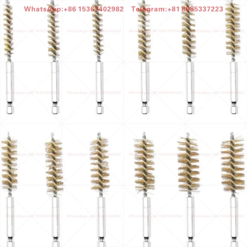 Cleaning, rust removal, polishing, polishing, brushing, steel wire, nylon copper wire, pipeline brushing, brush set