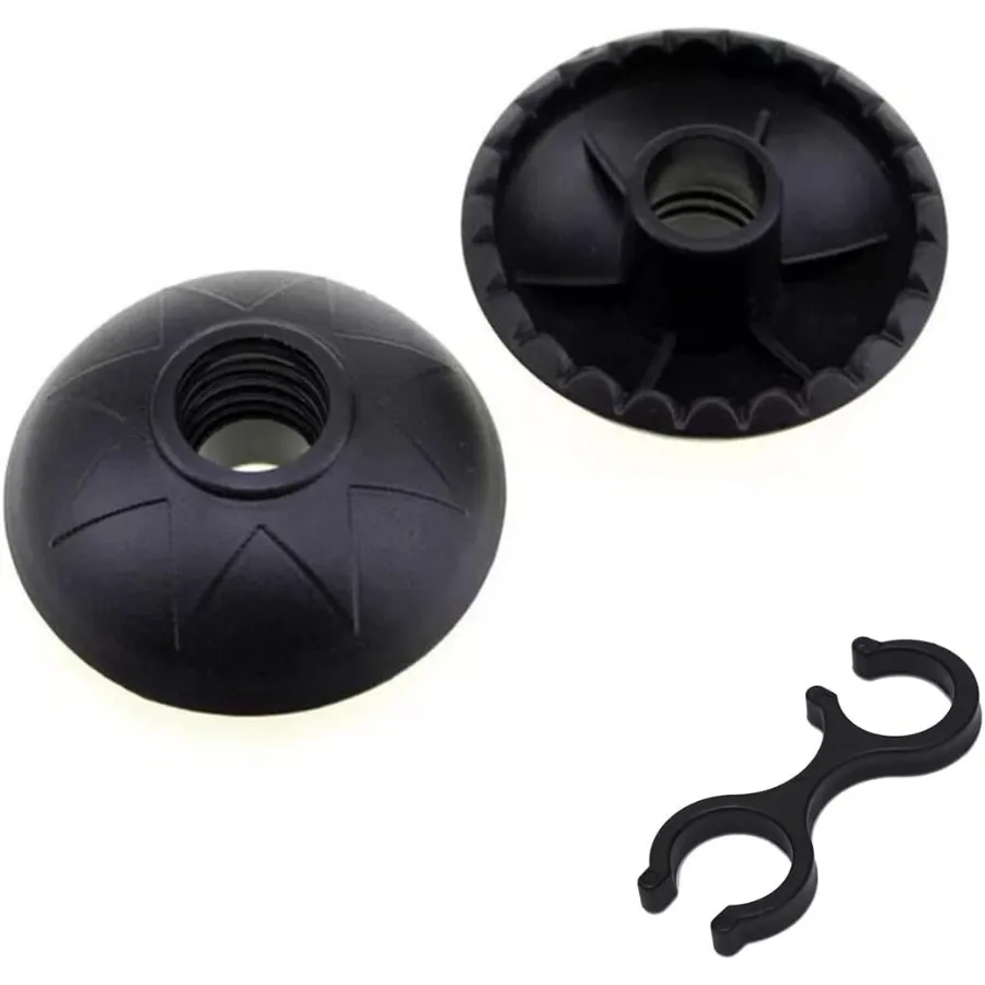 مجموعة أطراف عمود الرحلات، أعواد المشي، طرف بديل لحماية سلال الثلج والطين #1