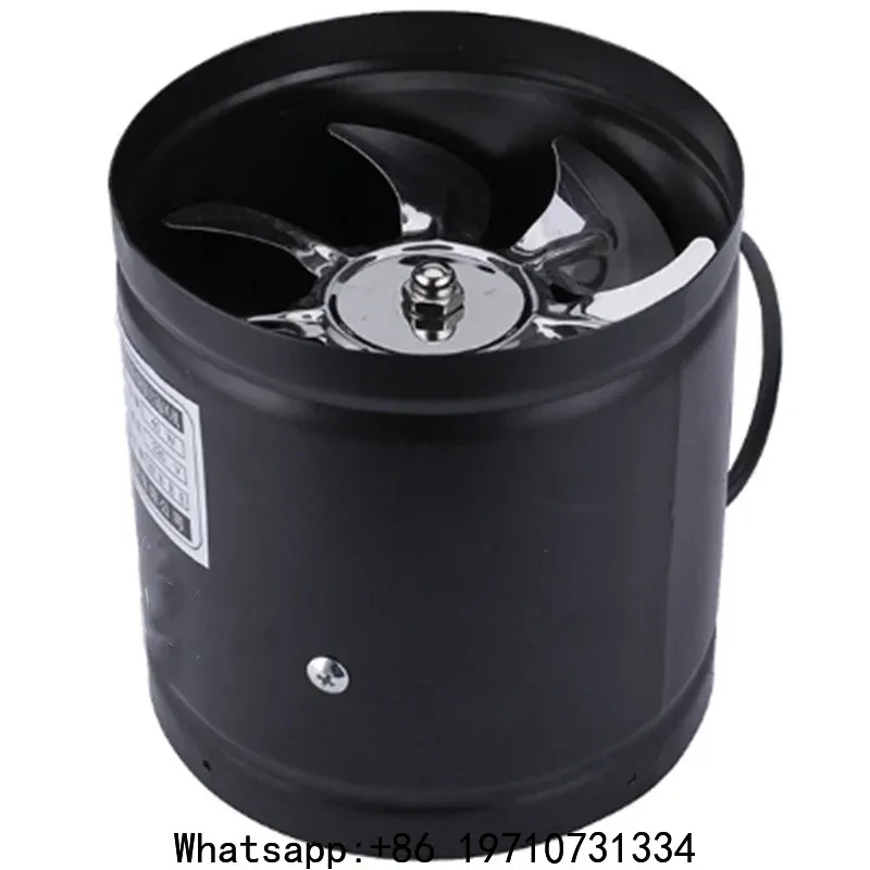 Strong Power 4 Inch Bathroom Exhaust Fan For Home Kitchen Metal Wall Mount Ventilator Toilet Pipe Air Duct Extractor