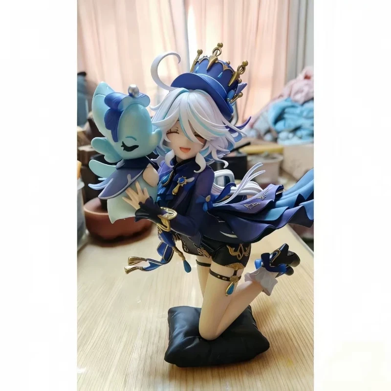 

Furina Kneeling Gk Figure Anime Peripheral Collectible Model Desktop Ornament Sculpture Trendy Toy Gift For Game Fans