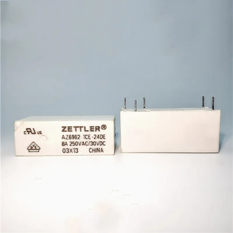 5PCS/10PCS NEW relay AZ6962-1CE-24D AZ6962-1CE-12DE  AZ6962 1CE 24D  AZ6962 1CE 12DE   alternative HF118F-024-1ZS1  5PIN 8A