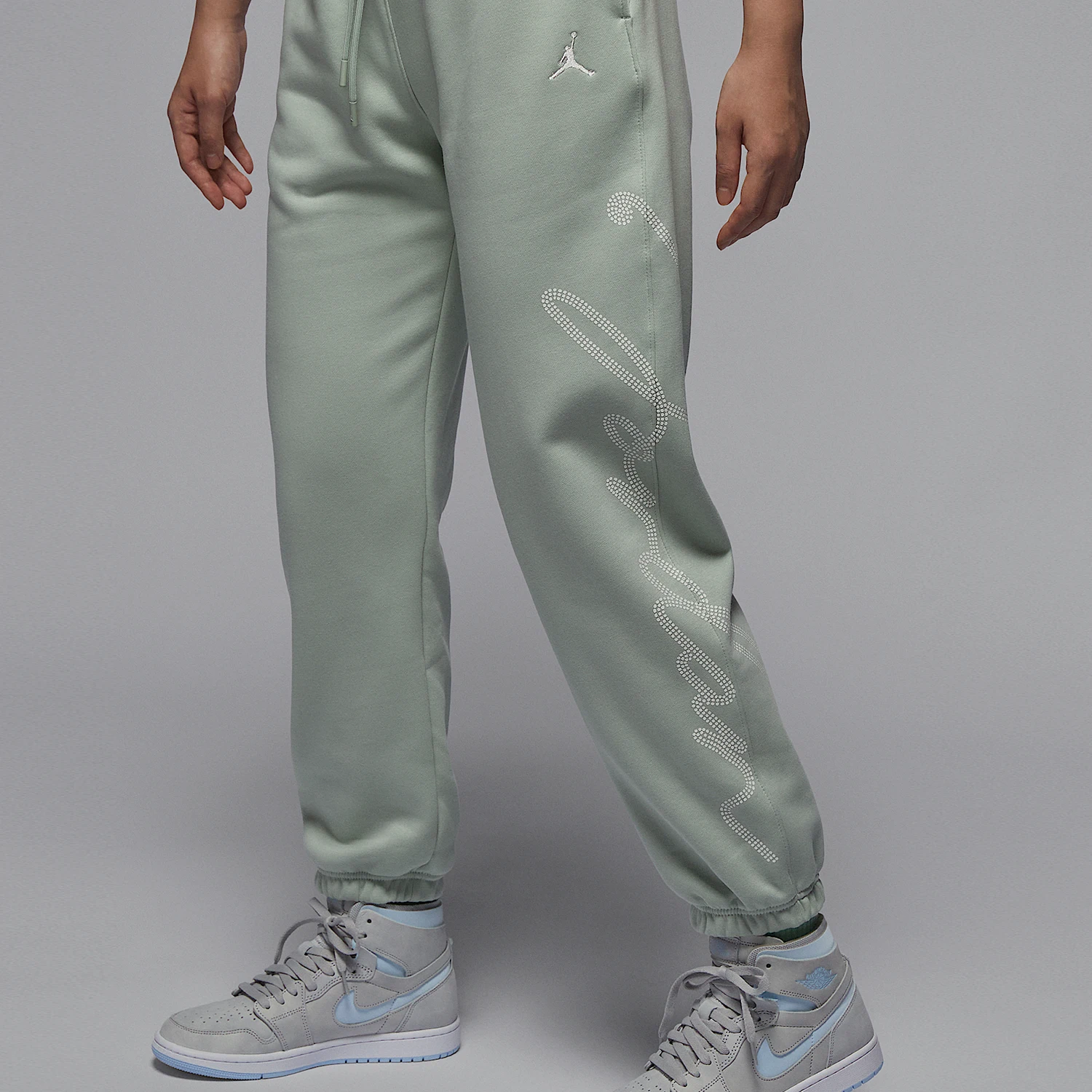 Nike genuine JORDAN women's soft and casual French looped pants HJ0209-017