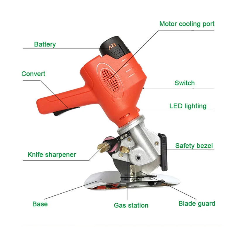 Электрические ножницы, ножницы, резак для ткани, электрическая машина для резки ткани, инструменты для резки кожи, аккумуляторные швейные ножницы для одежды