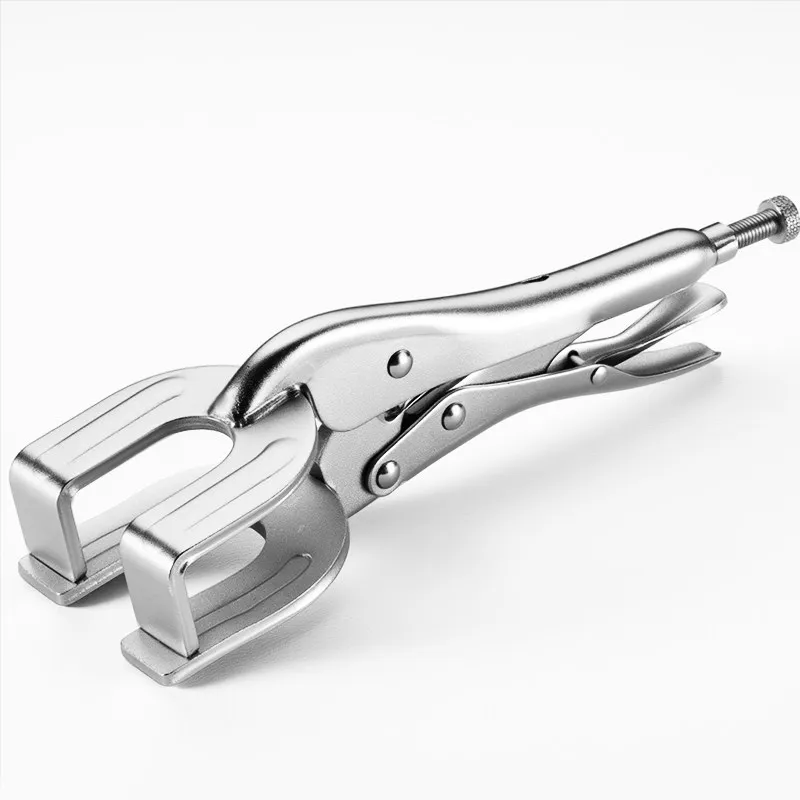 Heavy Duty Locking Pliers Multi-Function Quick Sealing Clamp Hand Force Pliers for Industrial Welding Pipe Fixing Tool
