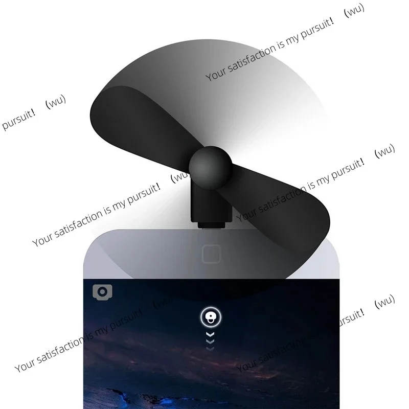 Portable Micro USB Fan 5v 1w Mobile Phone USB Gadget Fans Tester For Type C Cooling Hand Fan Mobile Phone Cooler