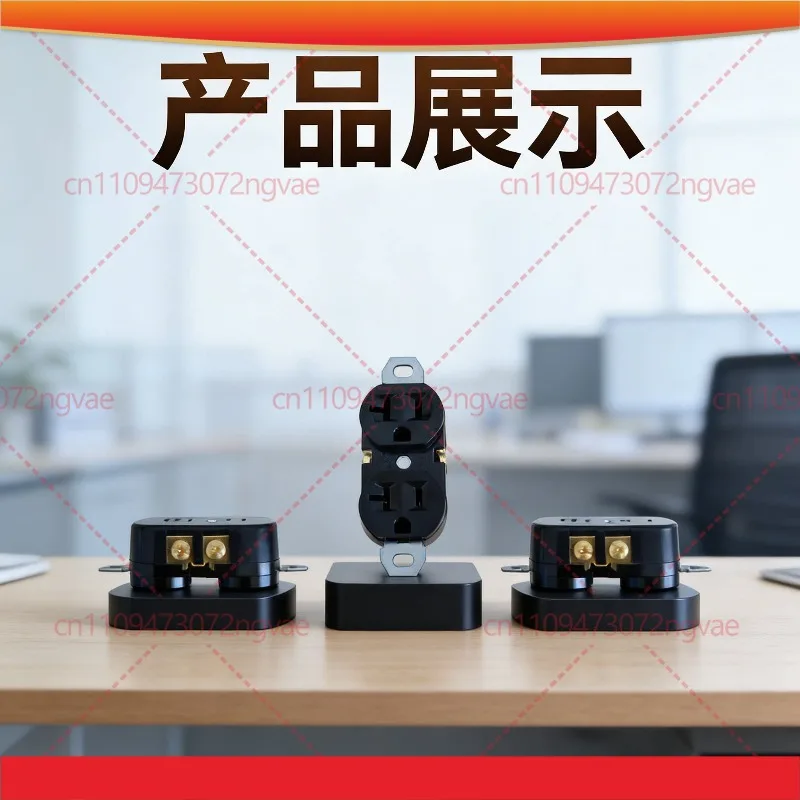 For 20A 125V/250V Power Generator,American Standard Dual Socket,Double Outlet Receptacle Power Equipment Accessories