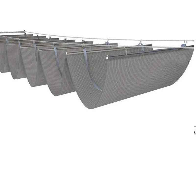 NONE Anti-UV-Teleskop wellen netz HDPE-Stoff Pergola versenkbare Welle Sonnenschutz Netz Terrasse Baldachin Garten Schwimmbad Sonnenschutz 3