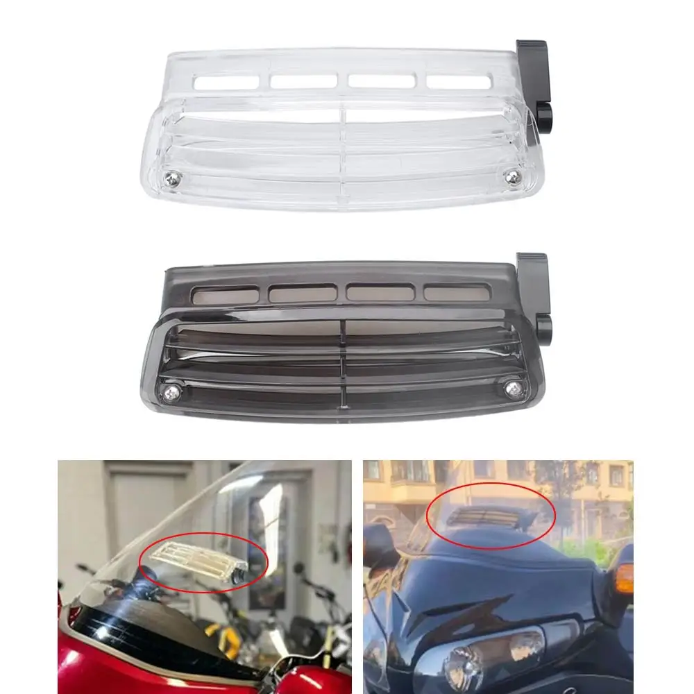 

For Honda Gold Wing GL1800 GL1800BM GL1800A GL1800HP GL1800C GL1800B 01-2017 Motorcycle Adjustable Windshield Air Flow Vent kit