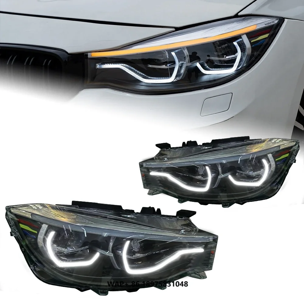 

Car Lights for F34 LED Headlight Projector Len 2012-2018 X3 Series GT Headlights Signal Head Lamp Drl Automotive Accessories