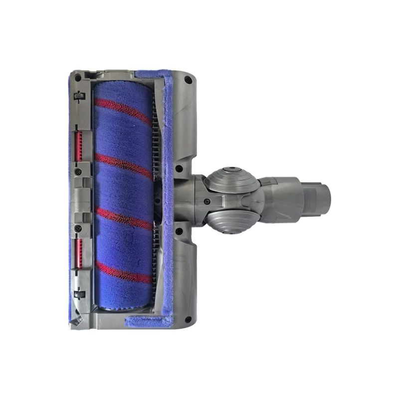 電動ソフトローラーブラシヘッドとスイッチボタンダイソン V7 V8 V10 V11 V15 真空アタッチメント緑色 LED ライト販売