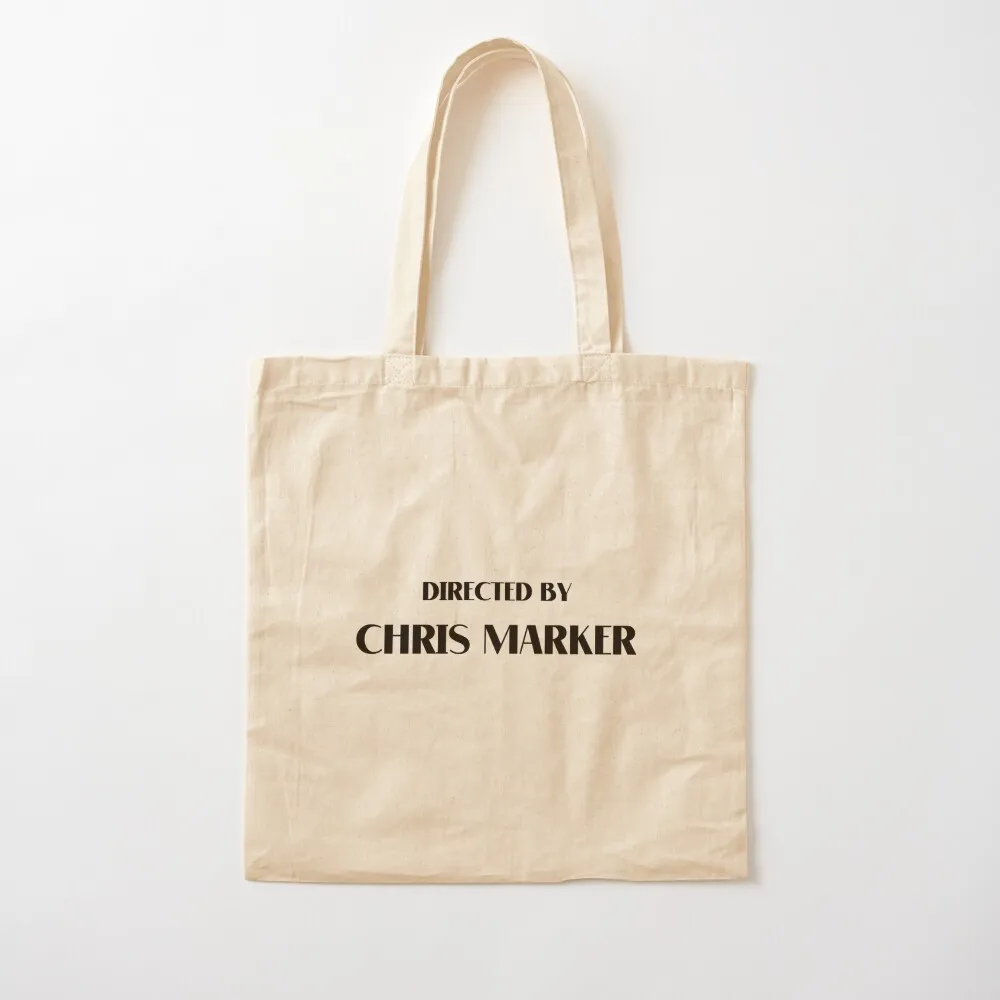 directed by chris marker (la jetee, sans soleil) french cinema new wave Tote Bag shopper bags Canvas Tote Bag