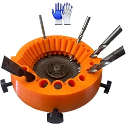 Multipurpose Drill Bit Grinding Sharpener Polishing Tool 125mm Angle Grinder Powered Tool Parts For 2-13mm Drill Bits