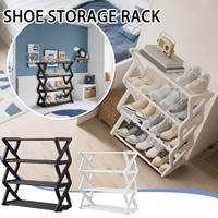 Living Room Dustproof Large Capacity Shoes Shelf Storage Rack Multi-layer Household Shoe Rack Dormitory Practical Storage Tools