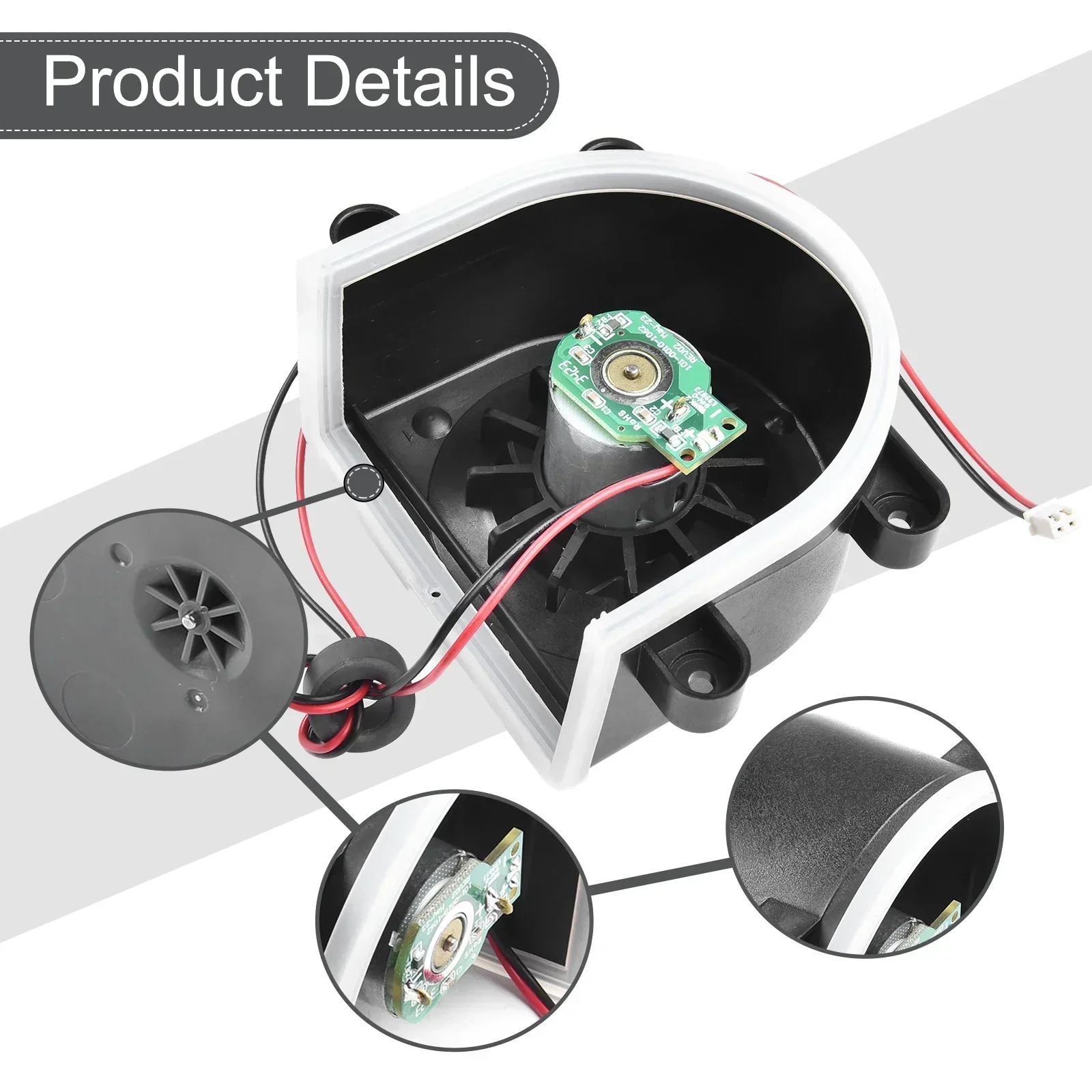 Robot Fan Motors Assembly For MD 16192 18500 18501 1850X 18600 Kitchen Appliance Induction Cooker Parts