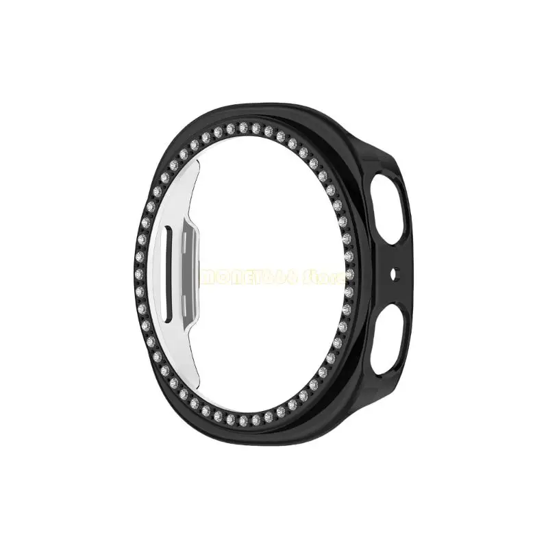 F62C SHELL Bumper Protector Buzel Rings Cubra Shell para relógio 8 44mm 40mm estojo capa à prova arranhões 44 mm