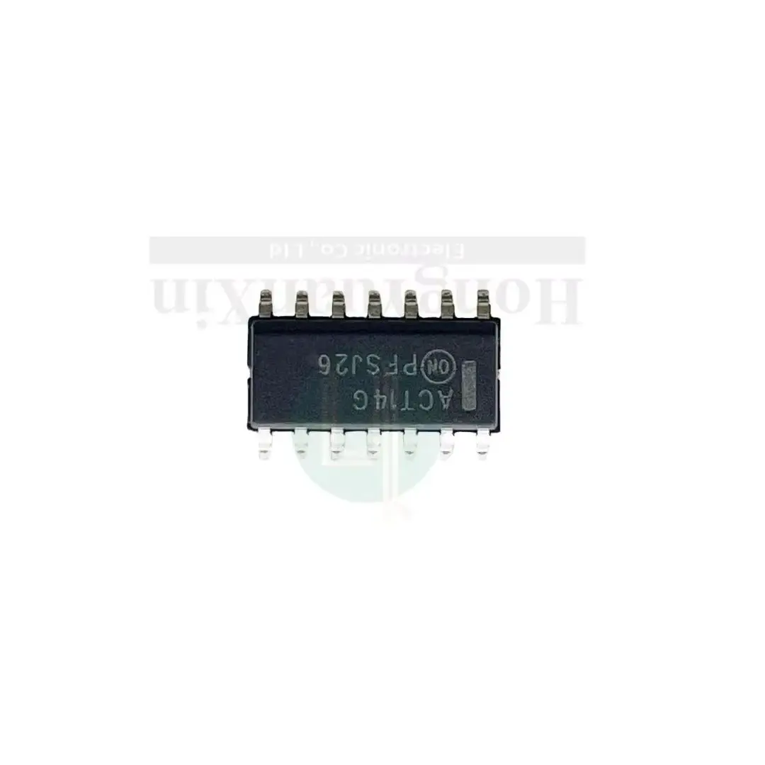 10PCS/ MC74ACT14DR2G new imported original gate and inverter screen printing ACT14G SOP14