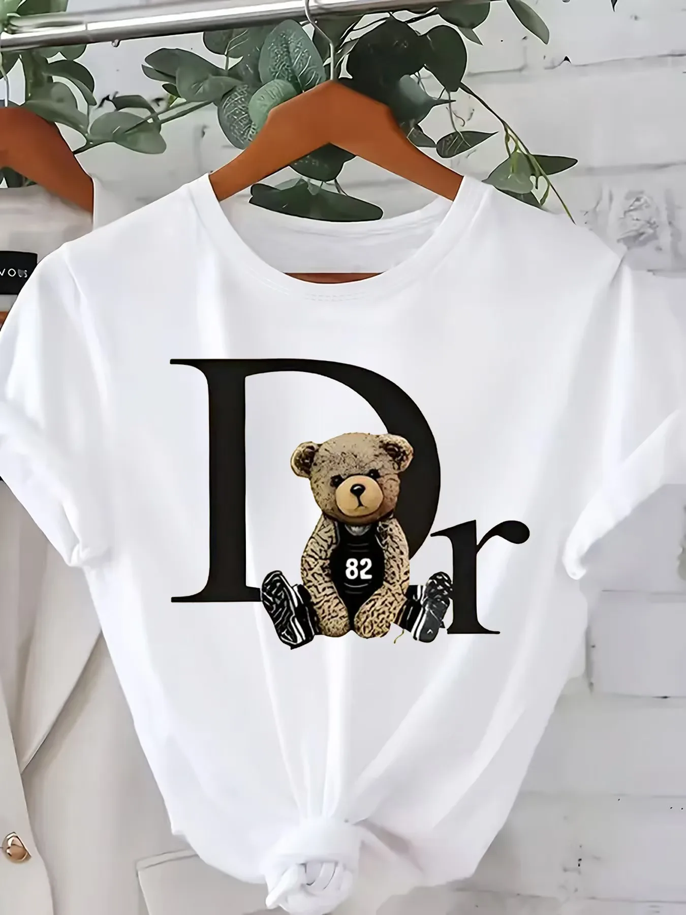 T Shirt Women's Summer and Multi-Functional】Compatible Original, Printing letters and drawings Cardboard your Facebook, for Blythe dolls, Shirt Casual With a collar with a diameter And sleeves Short