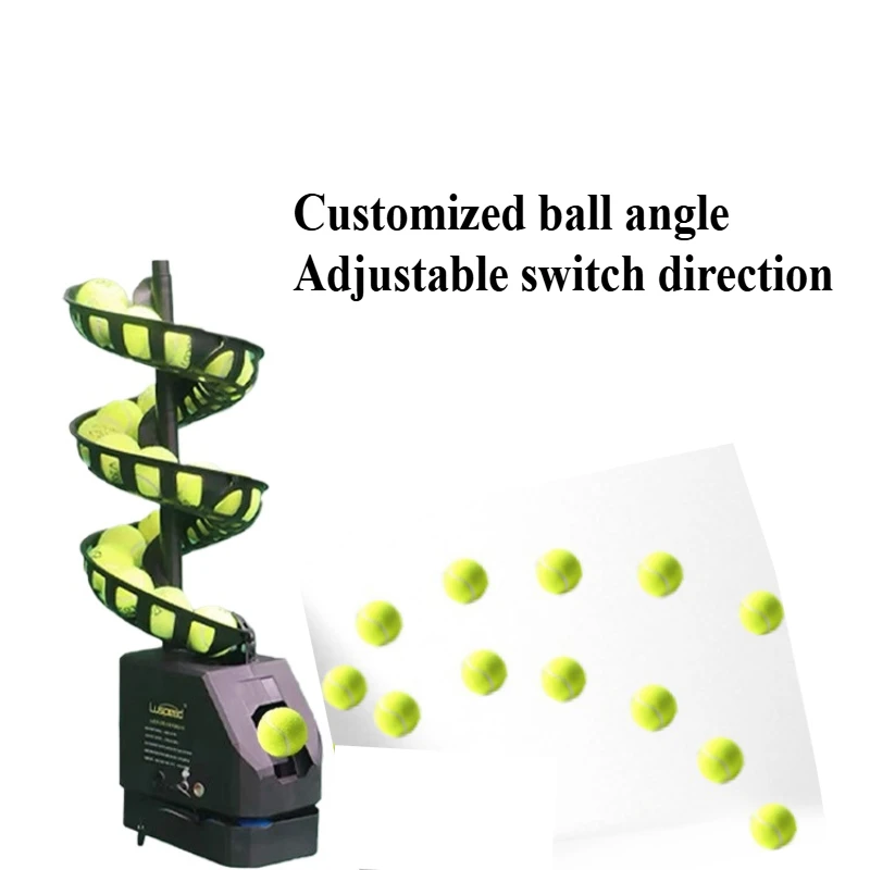 

Tennis throwing machine coach single practice special training equipment tennis automatic serve machine Customized ball angle