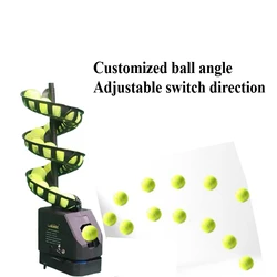 Tennis throwing machine coach solo practice special training equipment Pickleball automatic serve machine Customized ball angle