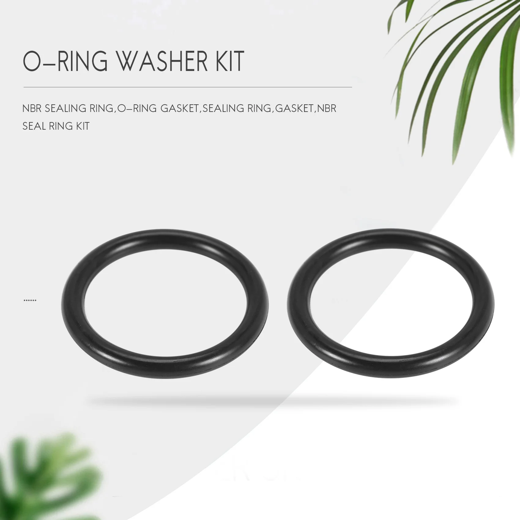 ABGR-1200Pcs NBR Seal Ring Kit Thickness 1.5Mm 2.4Mm 3.1Mm Nitrile NBR O-Ring Gasket Sealing Ring