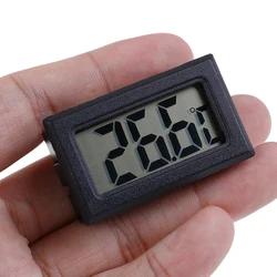 1Pc Mini cyfrowy LCD termometr miernika wilgotności higrometr kryty