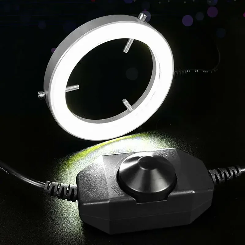 

Ultrathin 60 LED Adjustable Ring Light Illuminator Lamp for Microscope USB Plug Mobile Phone Repair Tool Microscopios TVE