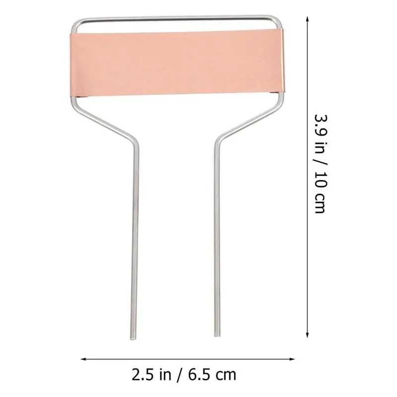 PZHI Reusable Plant Markers 15PCS for Weatherproof Garden Stakes Tags for Flowers Vegetables, Stainless Steel T-Shaped Labels
