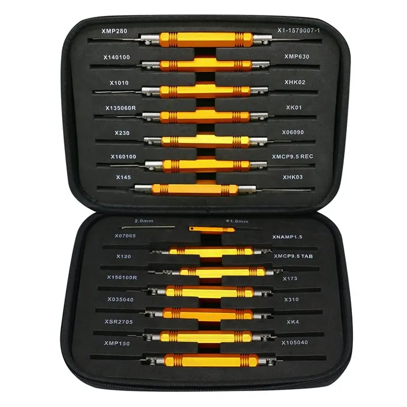 

For Wire Plug Connector Pin Extraction 27Pcs Car Terminal Removal Tool Kit For Car Maintenance Tool