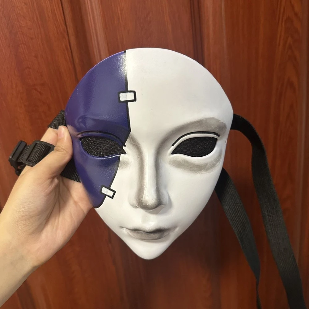 Game Sally Face Cosplay Mask Adult Unisex Full Face Terror Masks Carnival Party Helmet Costume Accessories Props image 4