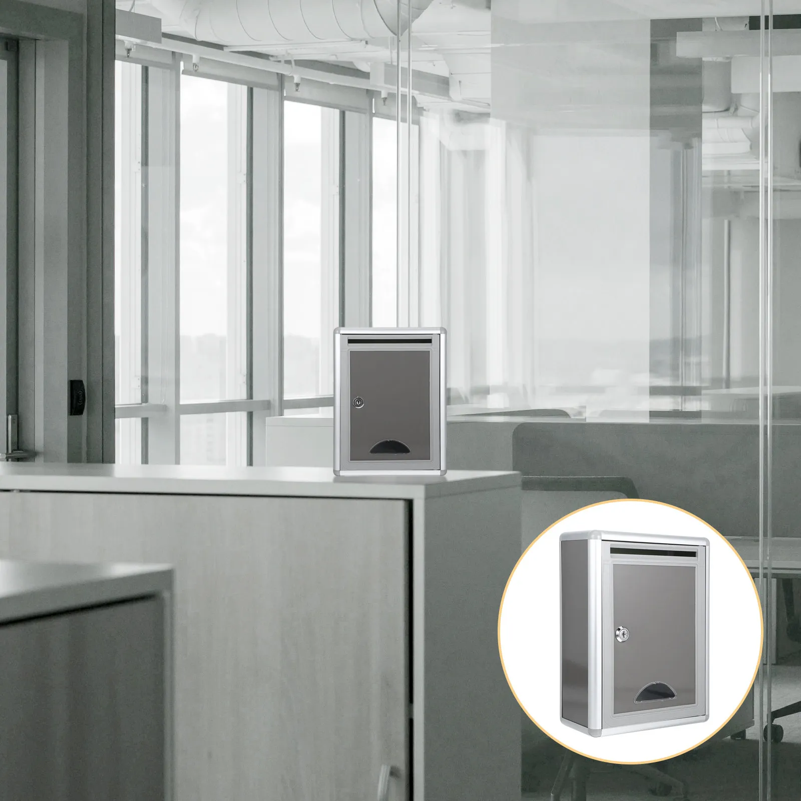 stainless-steel-wall-mounted-lockable-suggestion-box-mailbox-use-waterproof-lightweight-retro-open-mouth