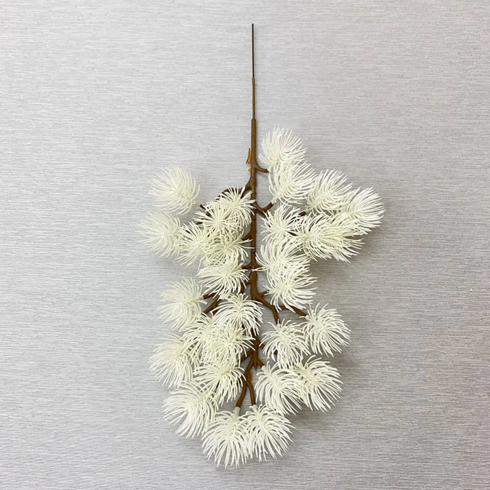 

Realistic Artificial Pine Green Branch Green Plastic Simulation Pine Branch Handmade Fake Pine Leaves Party Decor