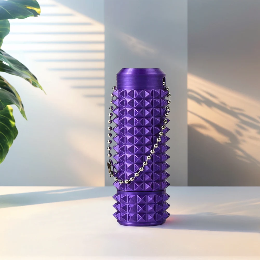 Spiky Grippie Stim Keychain 3D Printed Roller Spiky Grippie Stim Keyring Novelty Stress Relief for Christmas Birthday Gifts