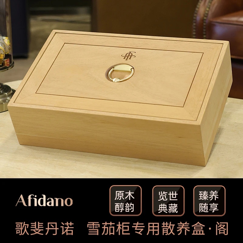 Custom Spanish Cedar Wood Cigar Cabinet Alcohol Box