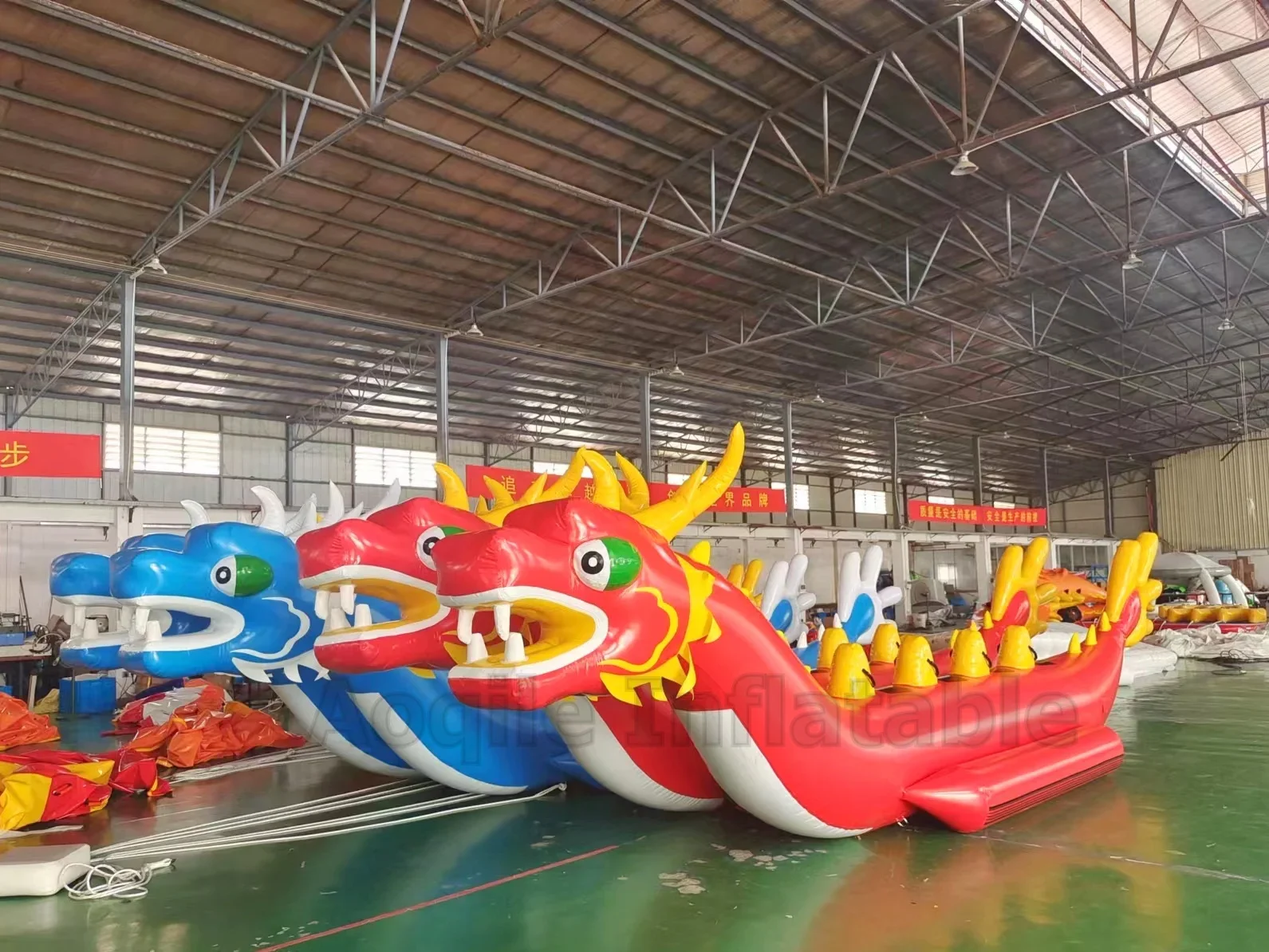 Inflatable Dragon Water Banana Boat For 10 Persons Air Sealed Factory Good Selling Custom Size Sea Towable