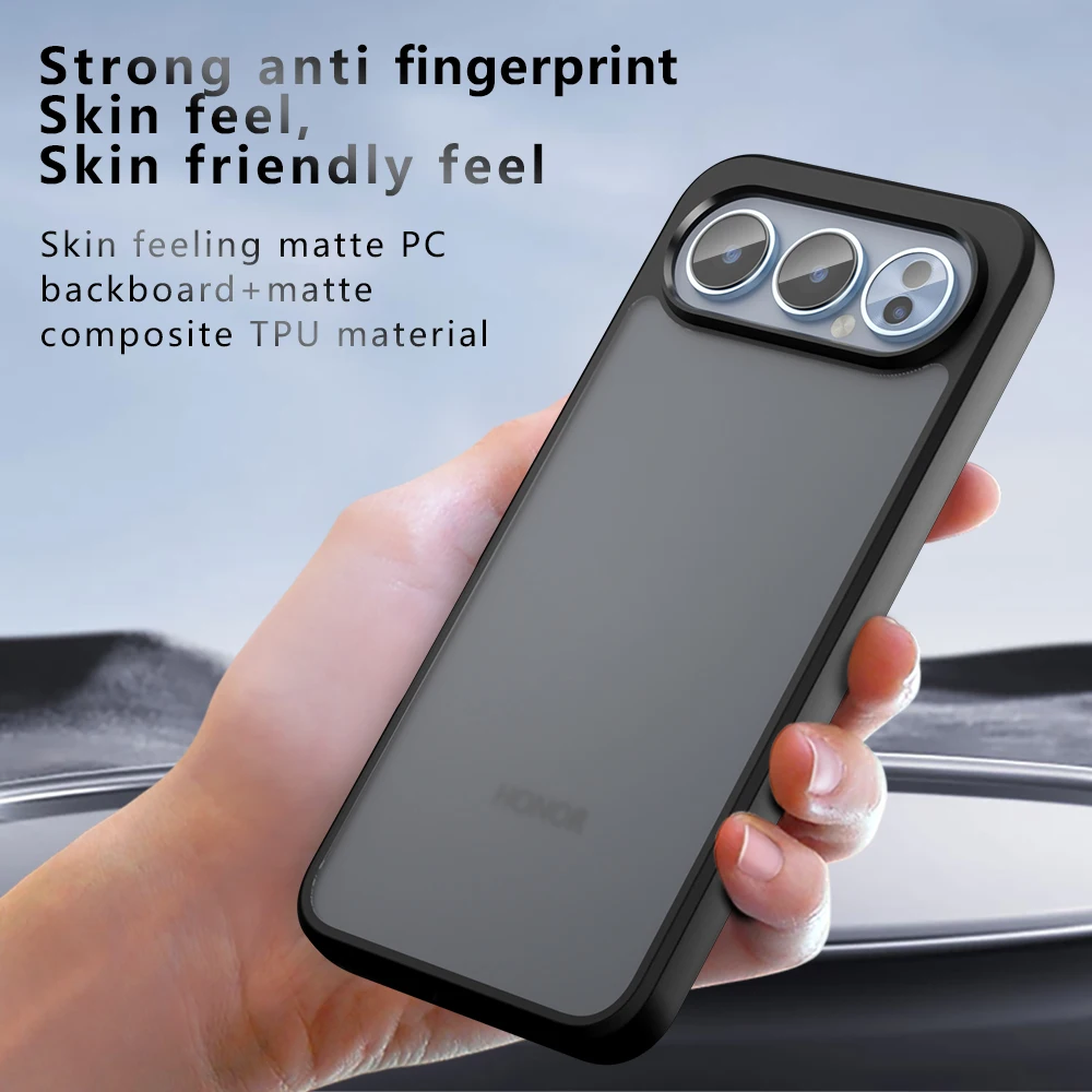 Frosted Case Honor 500 Pro Cover Honor 500 Pro Fundas Coque Matte Transparent PC Shockproof Phone Case Honor 500 Pro