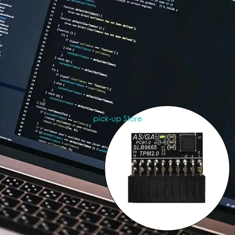 Q5WA TPM1.2 LPC 20PIN MODULE MODULE Substituição da placa -mãe TPM1.2 Módulo plataforma segurança segurança