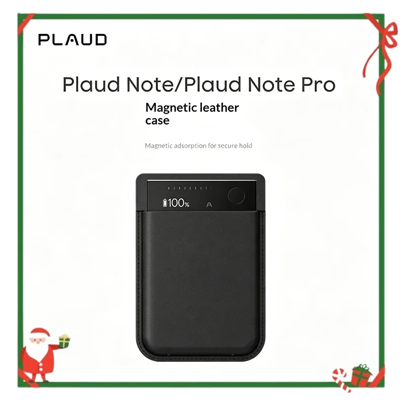 

Plaud Note Pro/Plaud Note Magnetic Leather Case Portable Card Bag