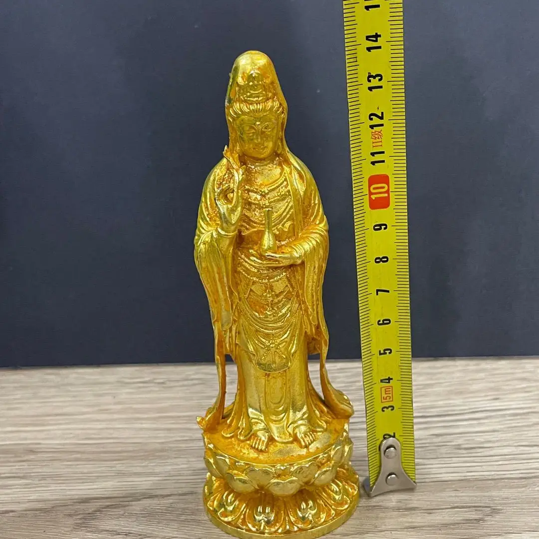 Nanhai Guanyin Buddha statue ornament is dedicated to Guanyin Bodhisattva Guanyin living room home