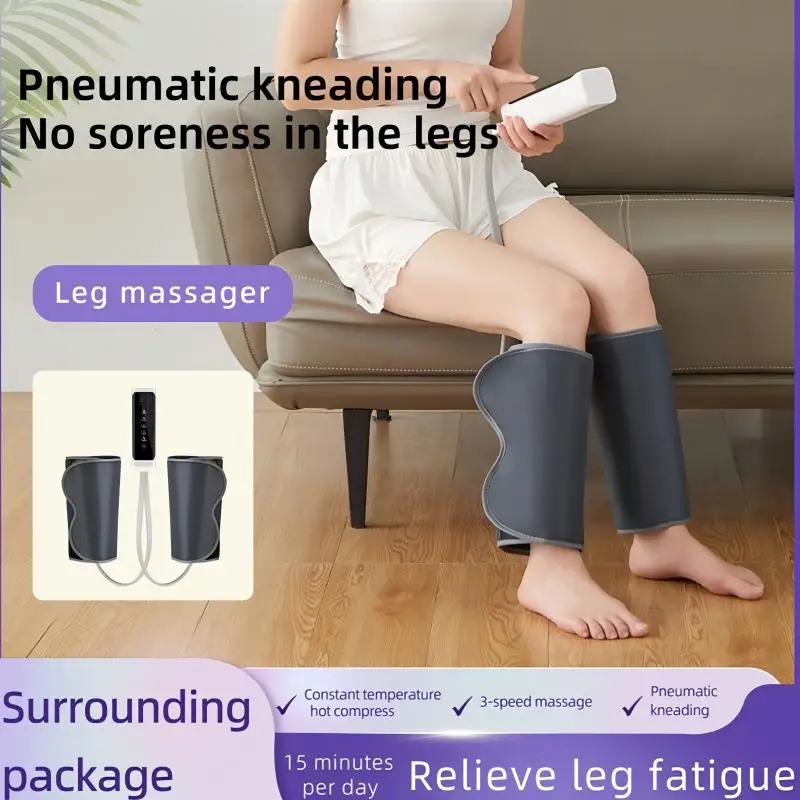 

New Arrival Leg Massage Airbags 360 degree Surrounding 42 46 temperature Hot Compress 3 Massage Modes For Relieving Leg Fatigue
